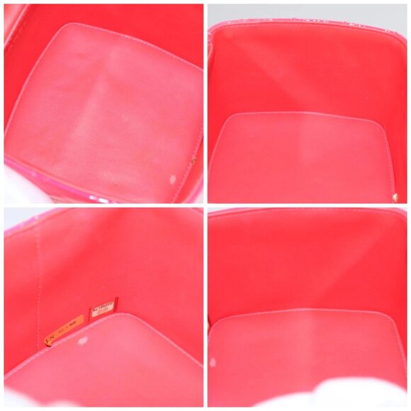 CHANEL Vanity Cosmetic Pouch Enamel Pink CC - Picture 14 of 15